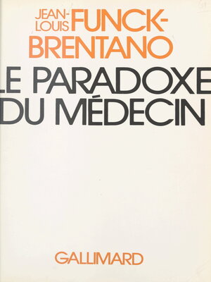cover image of Le paradoxe du médecin